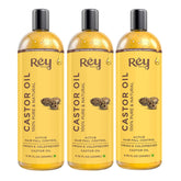 Rey Naturals Castor Oil - Cold-pressed purity for beauty